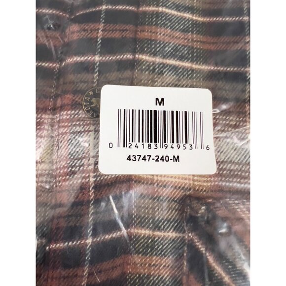 Dakota Grizzly Brown Plaid Lined Hoodie New Sz. M - Picture 4 of 6